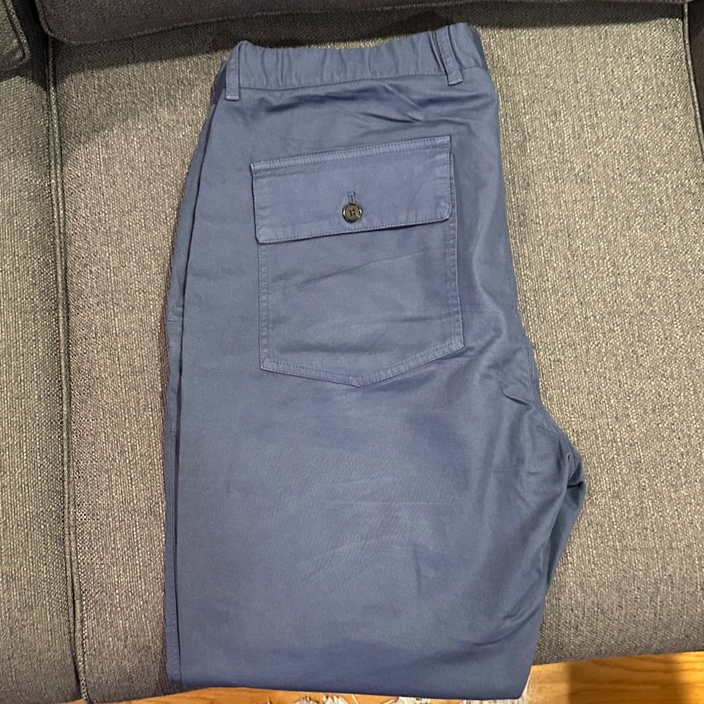 Robert Talbott Navy Blue Men's Pants (36)